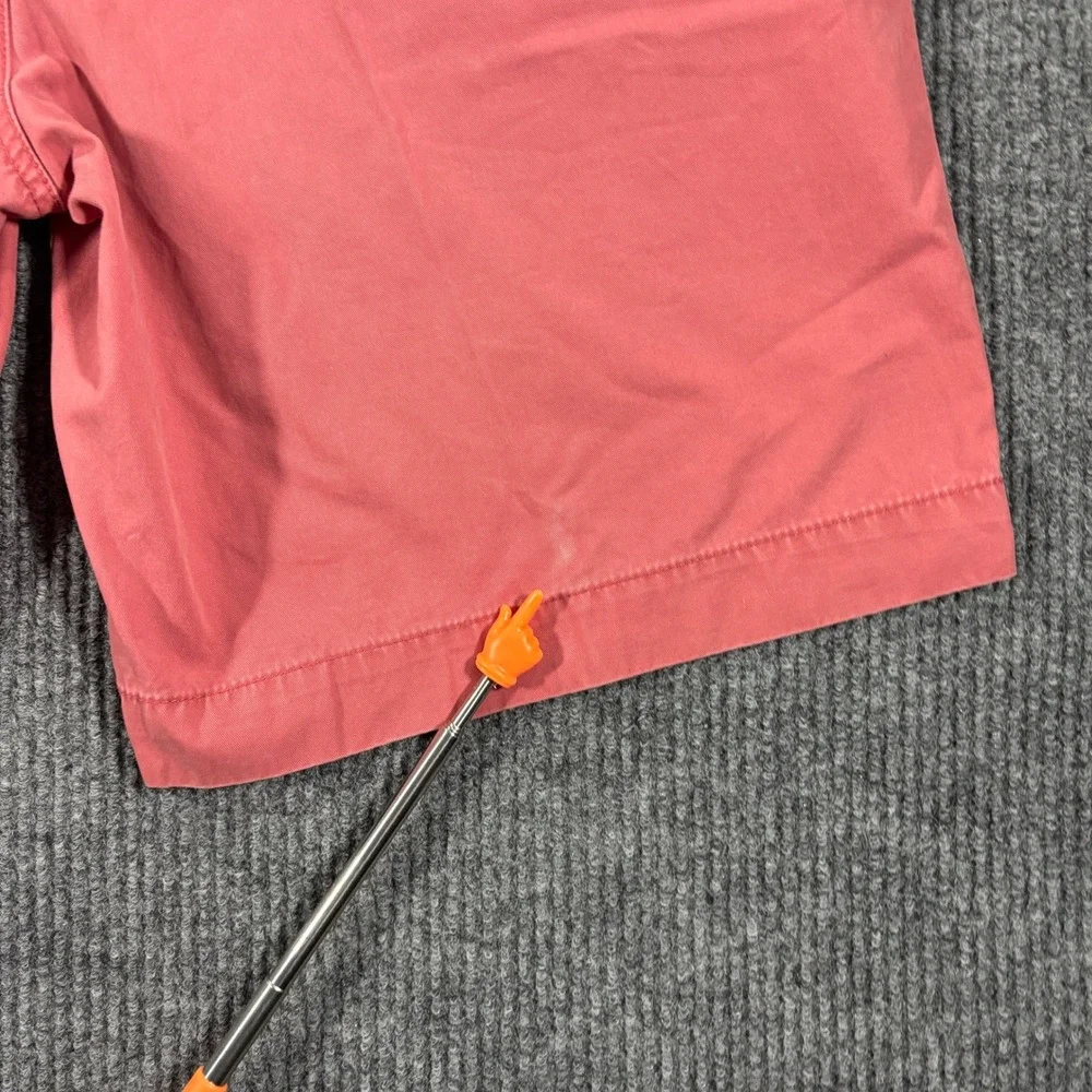 Cremieux Chino Shorts Mens Size 40 Pink Classics Cotton Flat Front